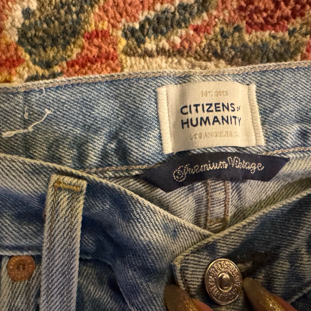 Citizens Of Humanity horseshoe Blue Jeans - Picture 2 of 6